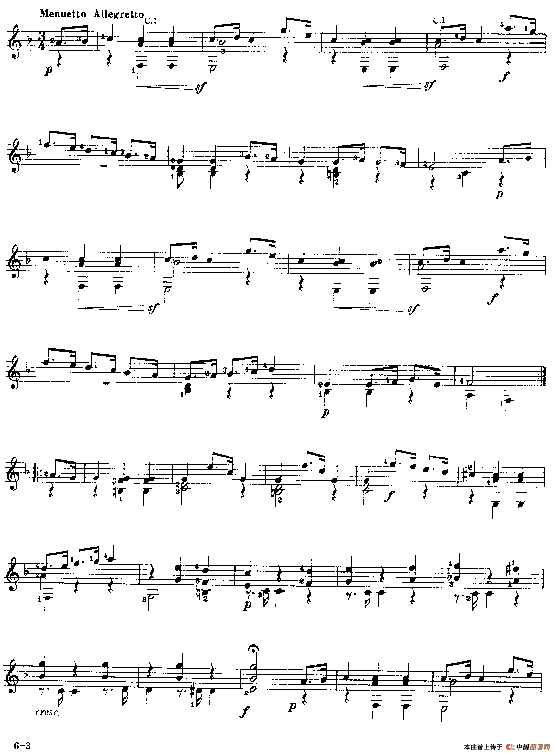 歌谱:小奏鸣曲(op20.no.1)第一乐章(钢琴谱)图片